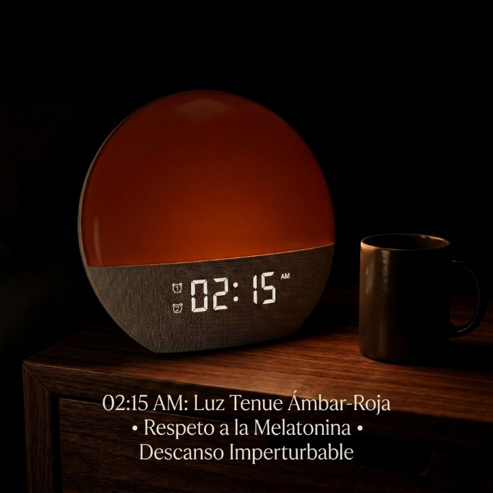 Despertador de Simulación Solar AuraRelieve