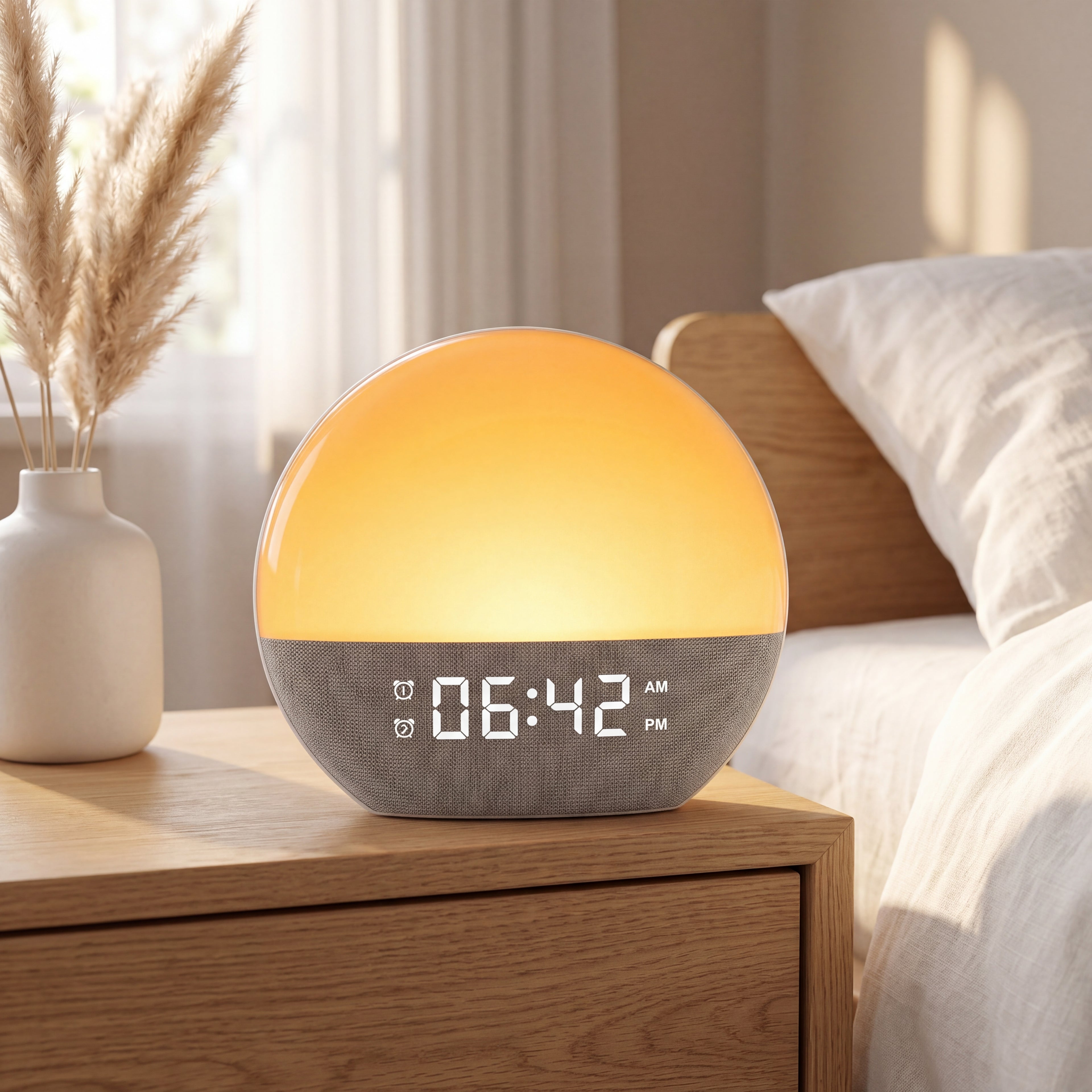 Despertador de Simulación Solar AuraRelieve